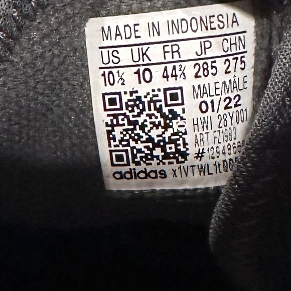 NEW Adidas Fluidflow 2.0 Men's Dark Gray Athletic Shoes 10.5 - Picture 14 of 14